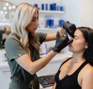 Women getting botox, dysport or daxxify at Rumi medspa in chino california